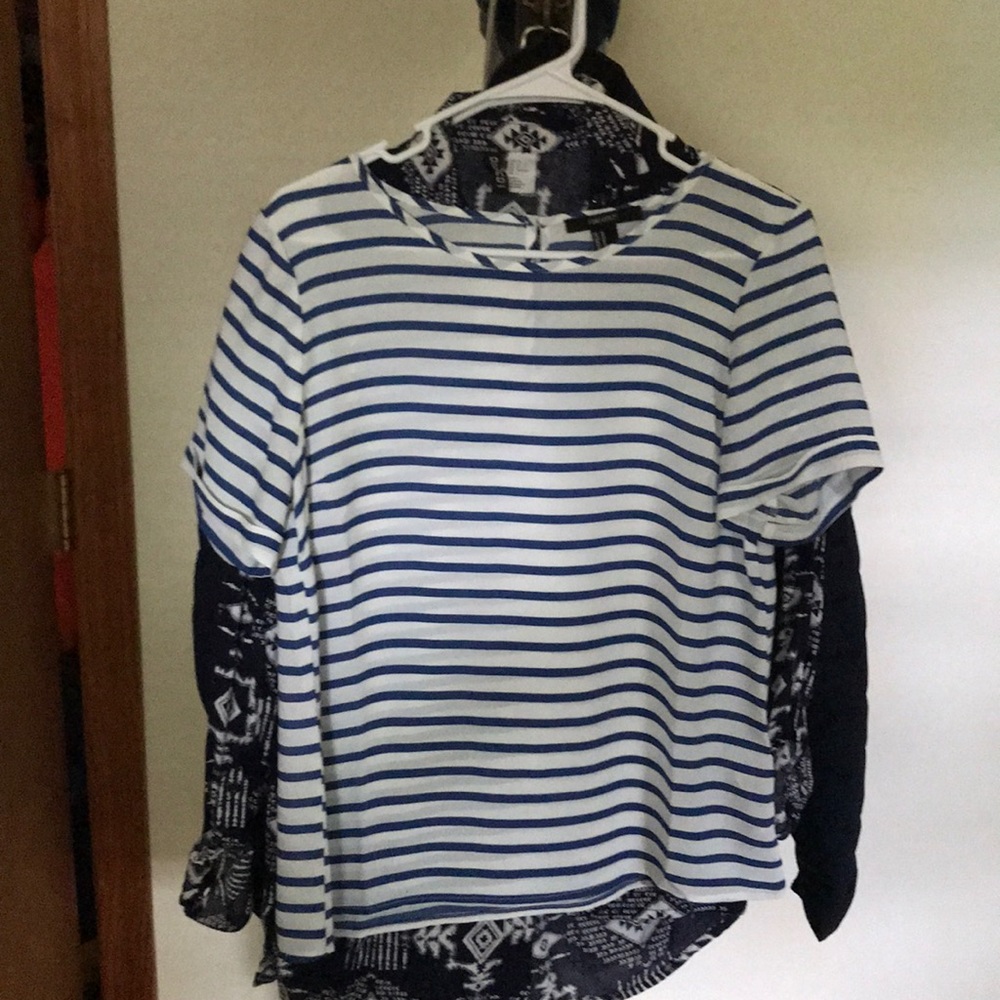 Striped forever 21 shirt